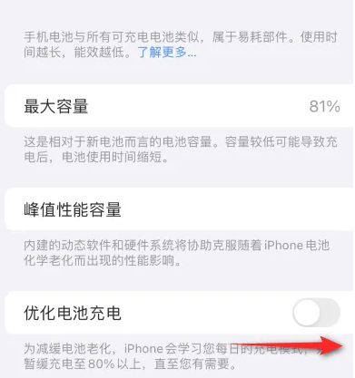 弋阳苹果15维修分享iPhone15充电到80%就充不进电了怎么办 