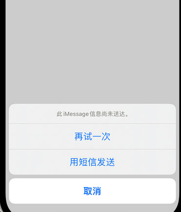 弋阳apple维修iPhone上无法正常发送iMessage信息