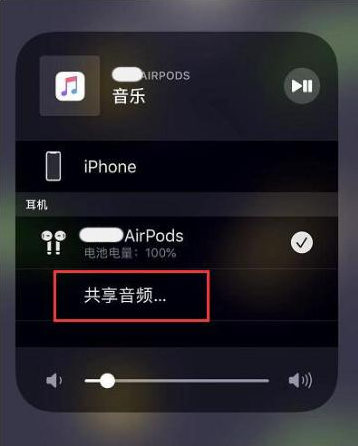 弋阳苹果14音频维修点分享iPhone14音频共享设置方法 