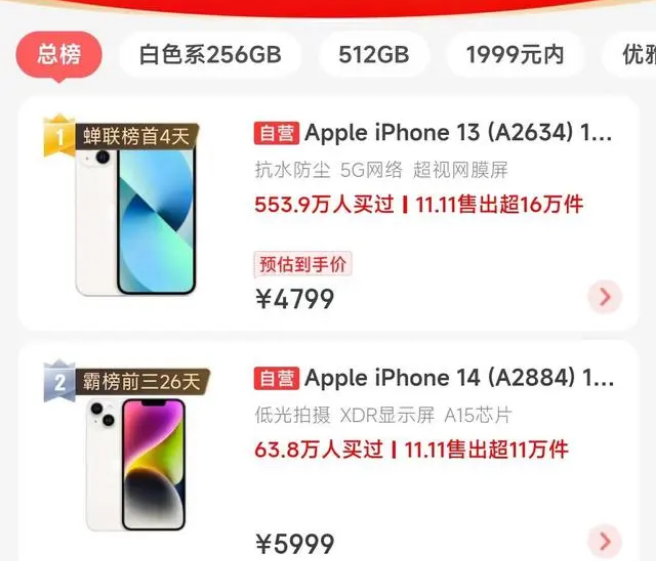 弋阳苹果14维修分享iPhone14配置不如同价位的安卓还能大卖 
