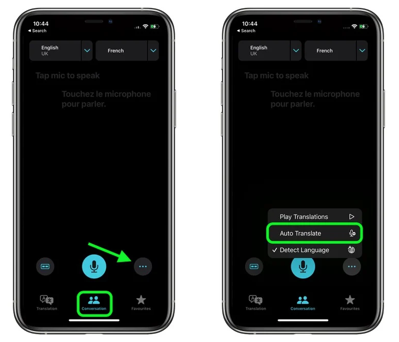 弋阳苹果手机维修分享iOS 15 “翻译” App 新改进 