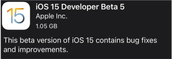 弋阳苹果手机维修分享如何升级到iOS15.0 beta5 
