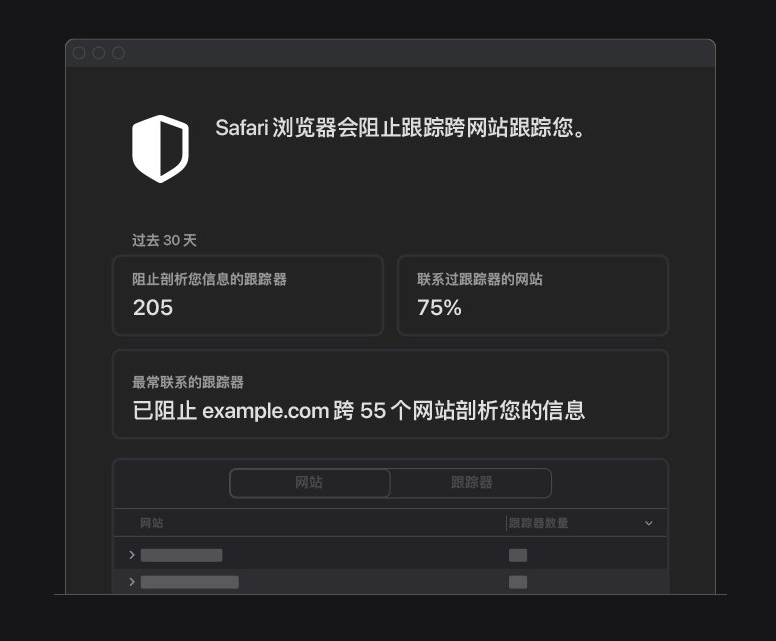 弋阳苹果手机维修分享如何在 Safari 浏览器中查看和打开隐私报告 